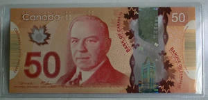 Billete de 50 dólares Canadá 2012 moneda canadiense cincuenta dólares mejor calidad - Imagen 1 de 7