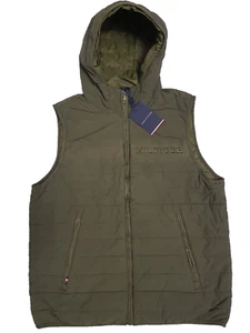 TOMMY HILFIGER Herren weste Kapuze grün Gr. XL NEU - Bild 1 von 9