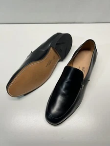 Allen Edmonds St Tropez Slipper Halbschuh schwarz Leder Größe 10,5 C - Bild 1 von 18