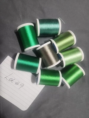 Lot Sulky Rayon 40wt Embroidery Thread 850yd x 8 #9 - Image 1 of 3