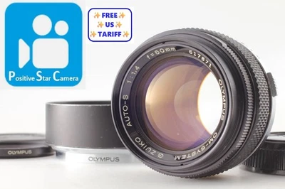 Late Model 🎦VIDEO👀🌟N MINT🌟 Olympus G.Zuiko auto-s 50mm f/1.4 From JAPAN - Image 1 of 4