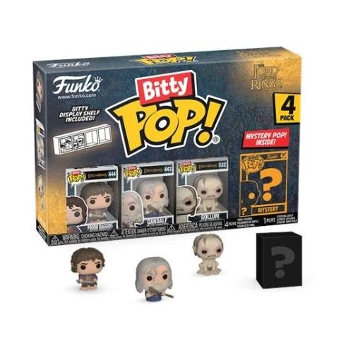 FUNKO: BITTY POP LORD OF THE RINGS FRODO 4 PACK - Image 1 of 1