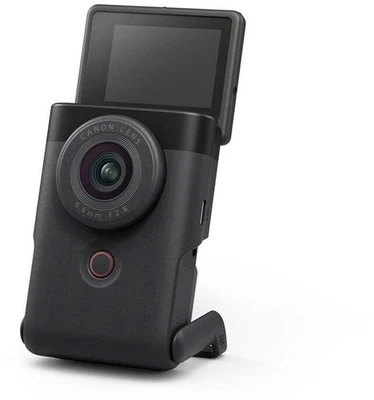 Canon Powershot V10 Basic Vlogging Kit Camcorder, 4K Ultra HD, Bluetooth schwarz - Bild 1 von 4