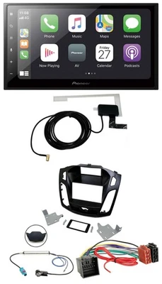 Pioneer USB MP3 2DIN Bluetooth DAB Autoradio für Ford Focus ab 2018 schwarz - Bild 1 von 4