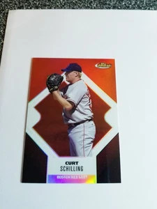 CURT SCHILLING 2006 TOPPS FINEST REFRACTOR #88/399 RED SOX #6 - Foto 1 di 4