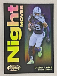 2025 Panini Certified CeeDee Lamb Night Moves CASE HIT SSP Dallas Cowboys - Bild 1 von 2