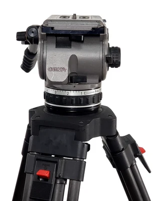 Cartoni Delta Tripod Head and Carbon Fiber Tripod - Image 1 of 4
