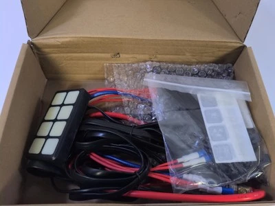 Offroad Gamers 8 Gang Switch Panel Box Switch Relay Box Waterproof Relay System