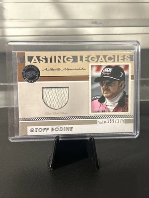 2011 Press Pass Legends Lasting Legacies Memorabilia /175 Geoff Bodine #LL-GB - Image 1 of 2