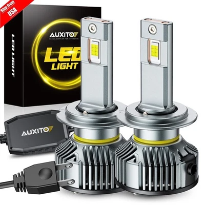 KIT de bombillas de faros LED AUXITO H7 haz alto bajo blanco súper brillante 6500K 2-10SET Foto 1 de 4
