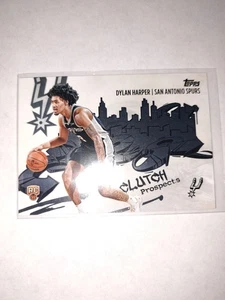 2025-26 Topps Basketball Clutch City Prospects Dylan Harper San Antonio Spurs - Bild 1 von 2