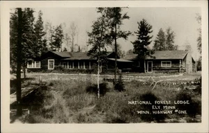 RPPC Ely,MN National Forest Lodge St. Louis County Minnesota - Picture 1 of 5