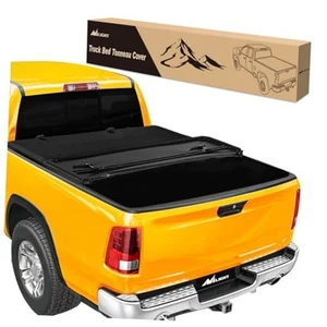 Truck Bed Tonneau Cover Soft Tri-fold Fits for 2002-2024 Dodge Ram 1500/2003 - Picture 1 of 8