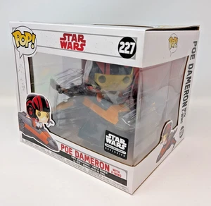 Funko Pop! Star Wars Smuggler's Bounty Exclusive Poe Dameron with X-Wing 227 - Picture 1 of 8