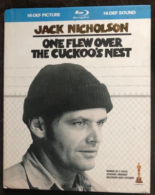 One Flew Over the Cuckoos Nest 1975 (Blu-ray Disc, 2008) DigiBook Jack Nicholson - Image 1 of 3