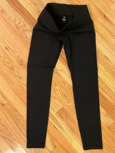 Hue Damen Leggings schwarz ultra breiter Bund Größe Medium - Bild 1 von 5
