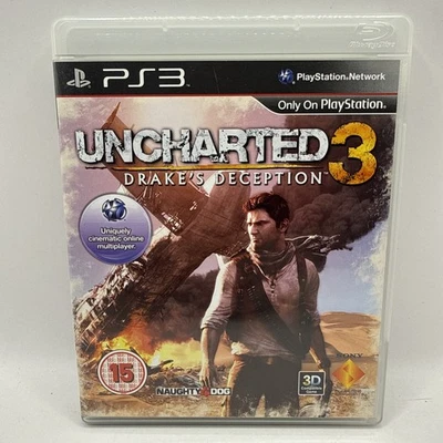Uncharted 3: Drake's Deception PS3 PlayStation 3 | CIB Complete w/Manual PAL - Image 1 of 4