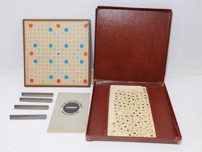 1966 Scrabble Magnetic Travel Edition 100% Complete 9"x9" - Image 1 of 4