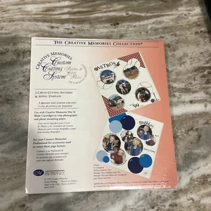 Creative Memories individuelles Schneidesystem Kreismuster & Schablone NEU - Bild 1 von 2