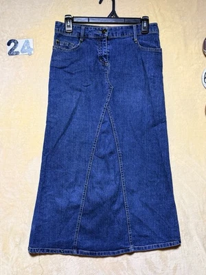 My Michelle Denim Jean Skirt Flare Girls Size 16 Vintage - Image 1 of 4