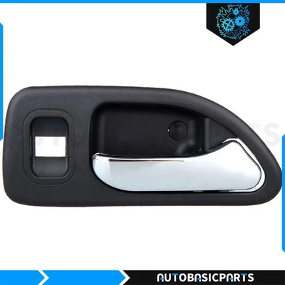 For 1994-1997 Honda Accord 2.2L Black Rear Right side Interior Door Handle - Imagem 1 de 4