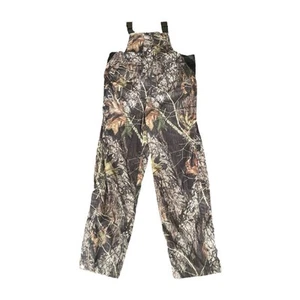 Men's Large Red Head Bone-Dry Insulated Hunting Coverall Bib Waterproof - Picture 1 of 4