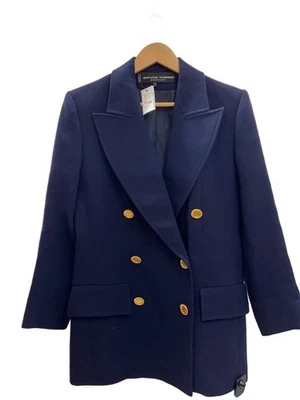 JEAN-LOUIS SCHERRER Otra Chaqueta 36 Lana Azul Marino Usada Foto 1 de 4