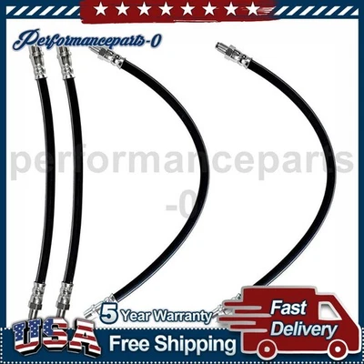 Sunsong Front Rear Brake Hydraulic Hose fits 1996-1996 Mercedes-Benz C220 - Image 1 of 4