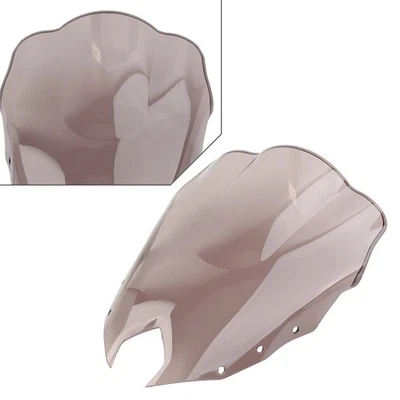 Motorcycle Windscreen Windshield Screen ABS for YAMAHA FZ-6R 2009-2015 Tan Foto 1 de 4