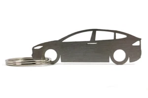 Silhouette Keychain Keyring for Tesla Model X - Bild 1 von 3