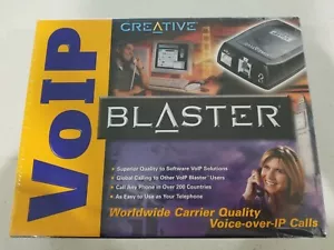 Creative VoIP Blaster Voice over IP Anrufe. Neu versiegelt. Voip - Bild 1 von 3
