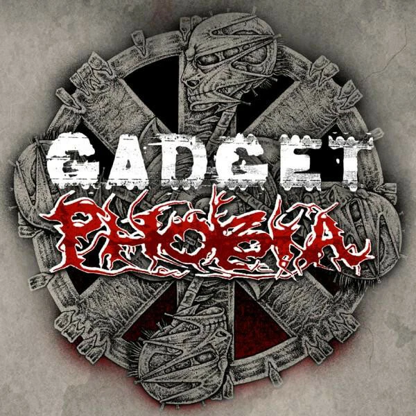GADGET / PHOBIA - Split LP - Bild 1 von 1