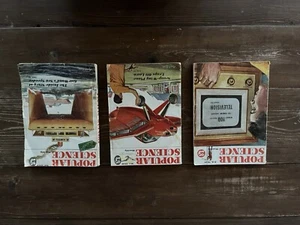 Popular Science Magazine Vintage 1949. Lot of three. February October & Novemb - Picture 1 of 8