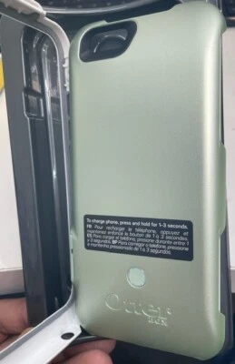 Funda de alimentación OtterBox RESURGENCE para Apple iPhone 6 - 2600 mAh - Como nueva (verde) Foto 1 de 4