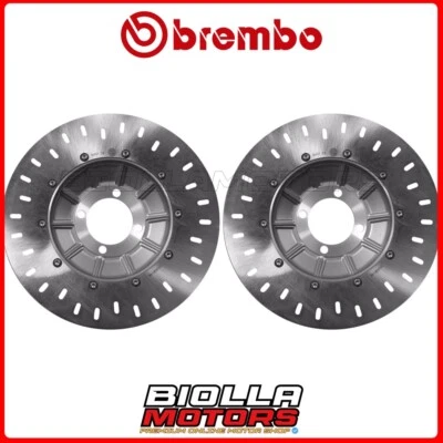 KIT DISCHI FRENO ANTERIORE BREMBO BMW K 100 RS 1000 1985 [Fisso] 2x68B407D2 [N P Foto 1 de 4