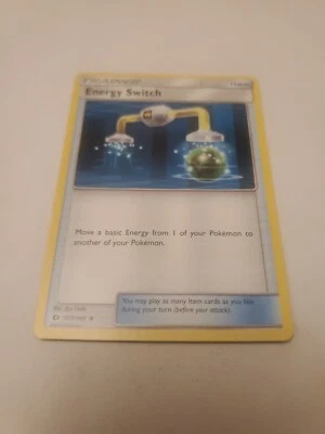 Pokémon TCG Energy Switch Sun & Moon Base Set 117/149 Regular Uncommon - Image 1 of 3