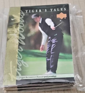 2001 Upper Deck Tiger Tales Tiger Woods #TT1-TT30 Complete Golf Rookie Card Set - Bild 1 von 1