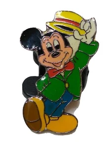 Mickey Mouse Vaudevillian Tipping Hat Propin Germany Disney Pin - Imagen 1 de 7
