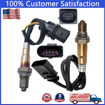 Датчик кислорода вверх + вниз для Audi A6 2,0 л L4 с турбонаддувом 2012 2013 2014 2015 2 шт. - Изображение 1 из 4