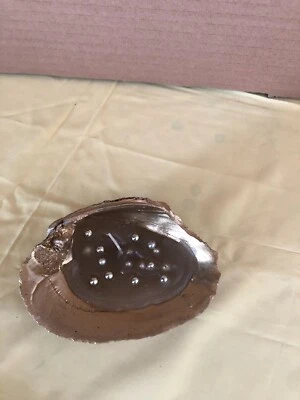 vela de concha de ostra real feita à mão - Imagem 1 de 4