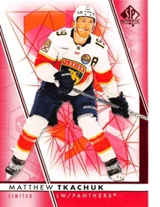 2022-23 SP Authentic LTD Red #19 Matthew Tkachuk  **  Florida Panthers  ** - Picture 1 of 2