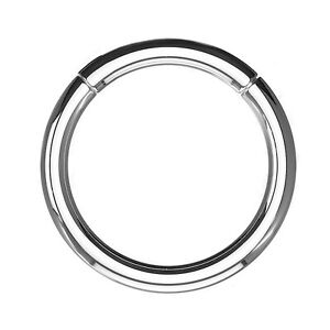 Hinged Segment Rings Made of Surgical Steel All sizes and Gauges 