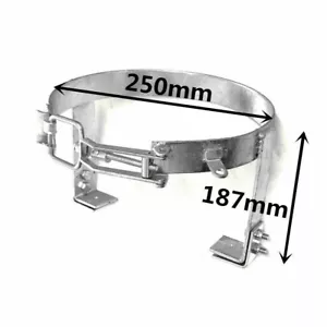 Manutec Adjustable 4.5kg Gas Bottle Holder For Trailer Caravan Camper RV - Picture 1 of 7