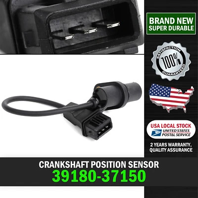 Premium Crankshaft Position Sensor OEM 39180-37150 For 2005-2010 Kia Sportage - Image 1 of 4
