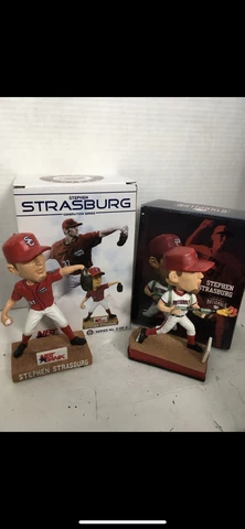 Stephen Strasburg Washington Nationals Syracuse SkyChiefs Bobble &Pnats Fire SGA Cover