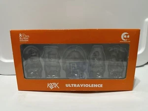 Frank Kozik Ultraviolence 3" Qee Set Clockwork Orange New Egg Toy2r Box Only OG - Picture 1 of 11