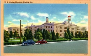 U. S. Marine Hospital, Norfolk, Virginia Postcard - Picture 1 of 2