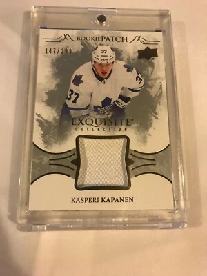 2016-17 Exquisite KASPERI KAPANEN RC Patch #RP-KK /299 - Image 1 of 2
