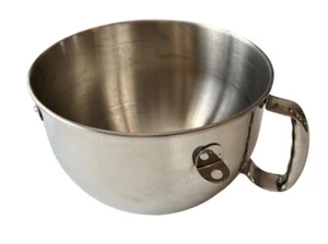 KITCHENAID 6 Qt Stainless Steel Mixing Bowl for Lift Stand Mixer Shiny EUC! - Picture 1 of 4