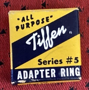  TIFFEN All Purpose Series #5 Adaptor Ring #522 Made in USA Size MM
